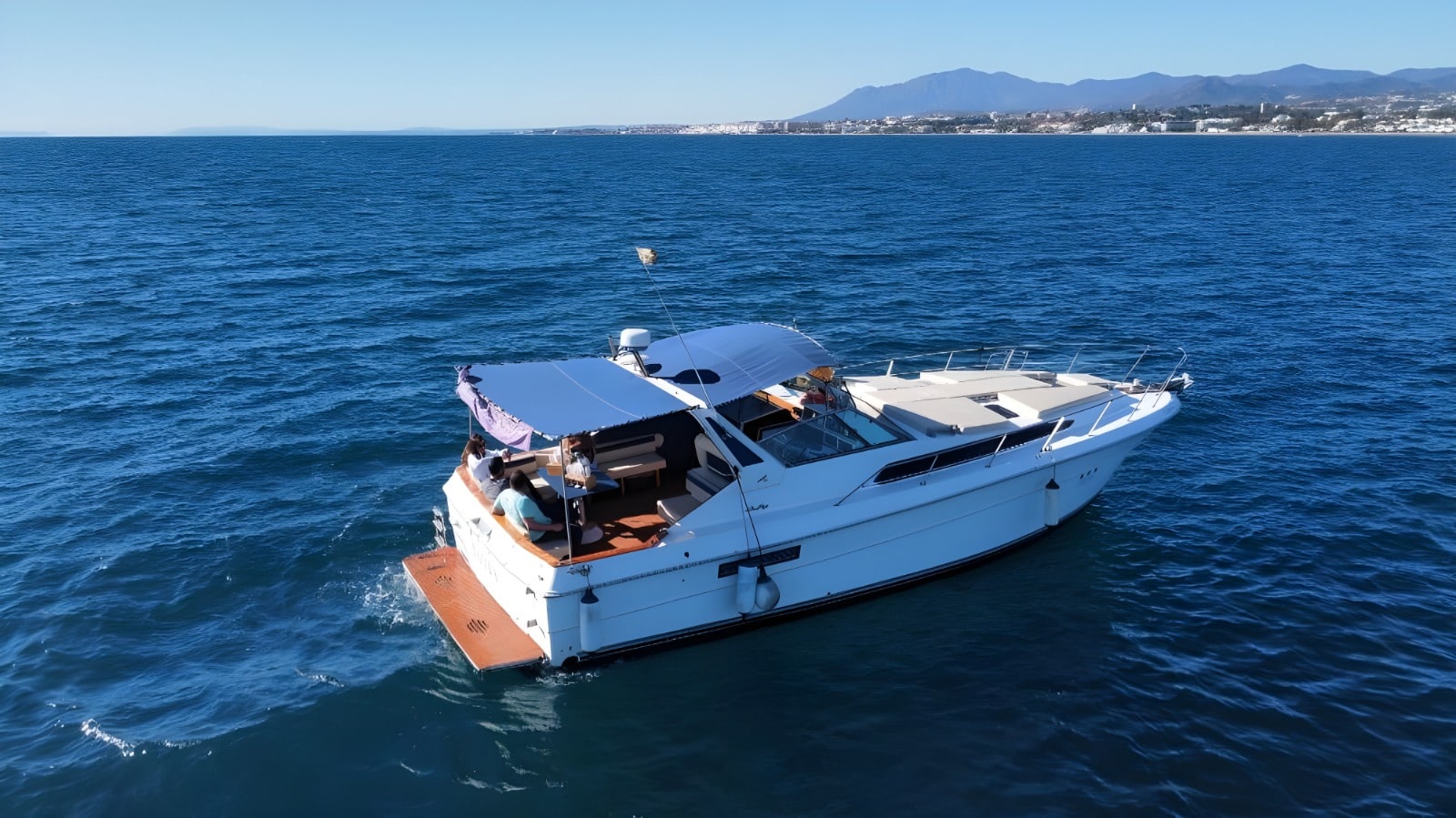 Family yacht in Marbella, perfect for family maritime getaways with all amenities